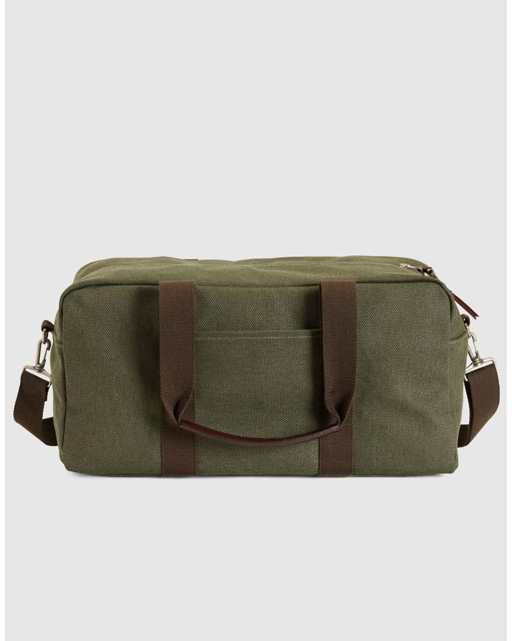 Levi's Green Heritage Duffel Bag for men
