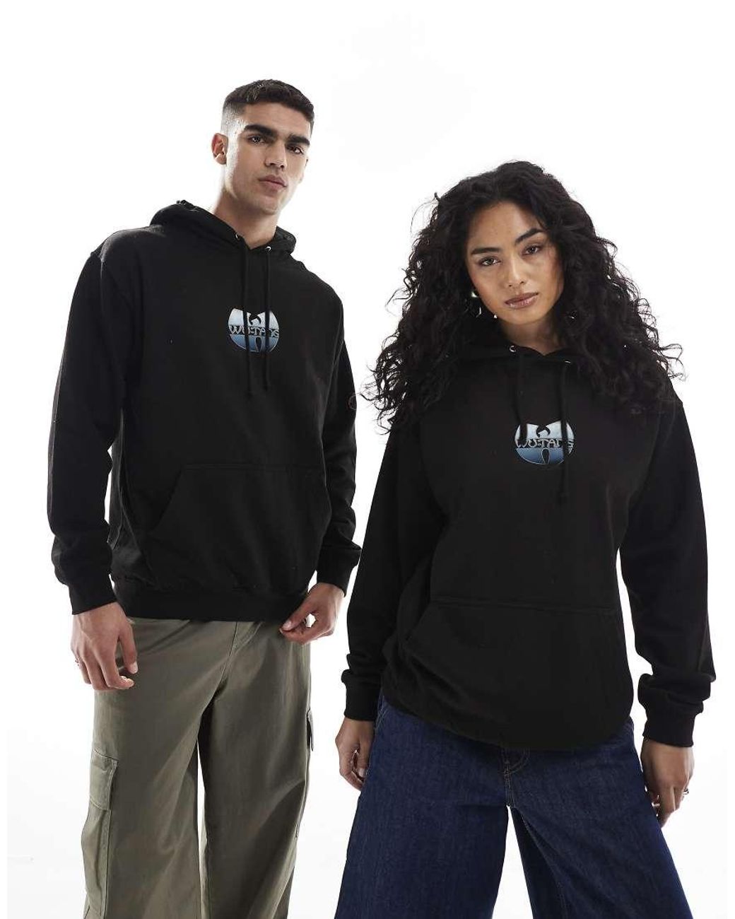 PRNT Black X Wu-Tang Clan Chessboxin Relaxed Relaxed Fit Hoody