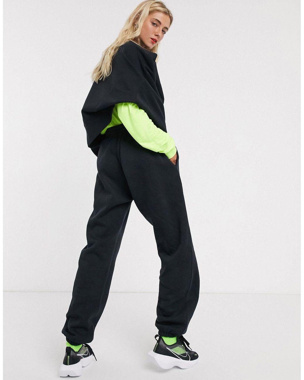mini swoosh oversized joggers