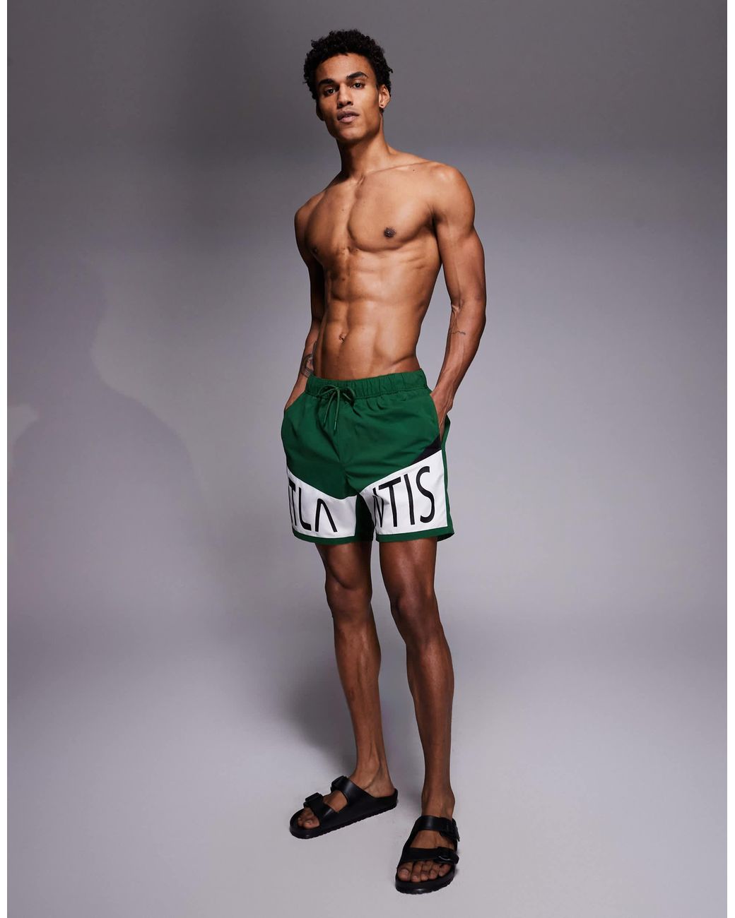 Short ASOS pour homme en coloris Green