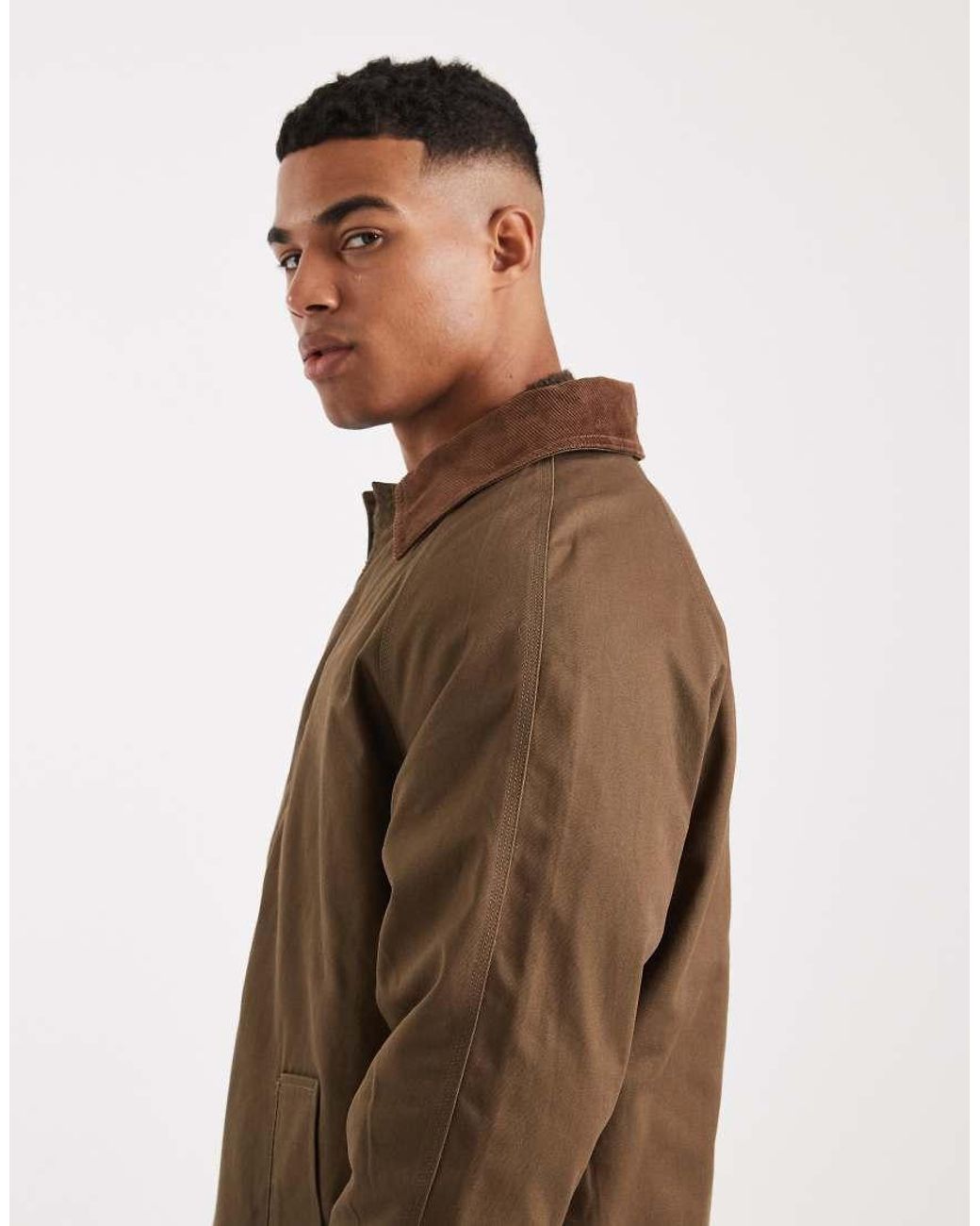 Jack & Jones Natural Mac Coat for men