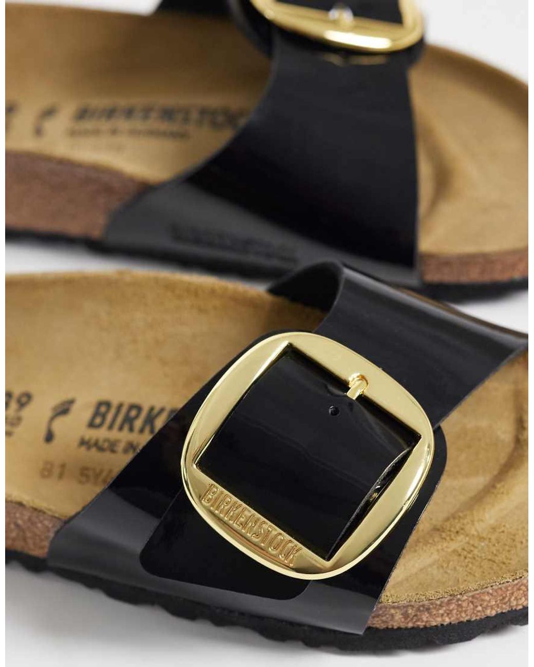 Birkenstock Black Madrid Sandals