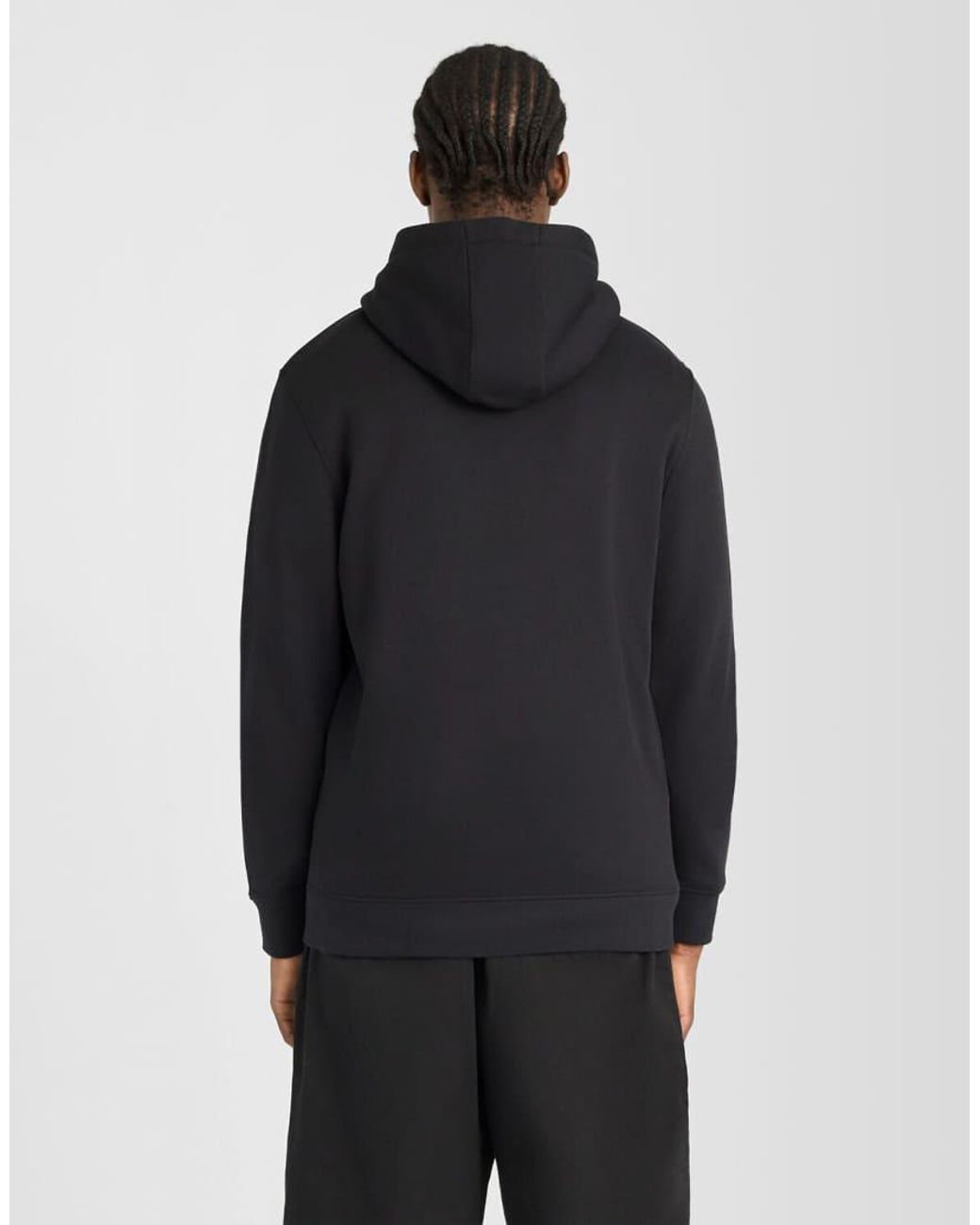Lyle & Scott Blue Mid Layers Shield Badge Pullover Hoodie for men