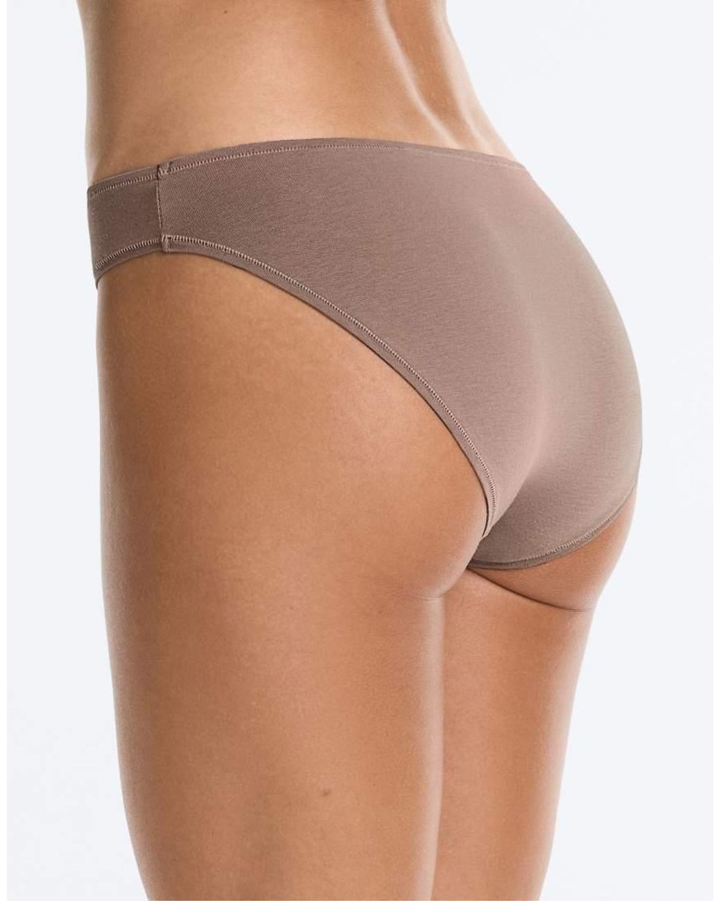 Oysho White 5 Cotton Blend Classic Briefs