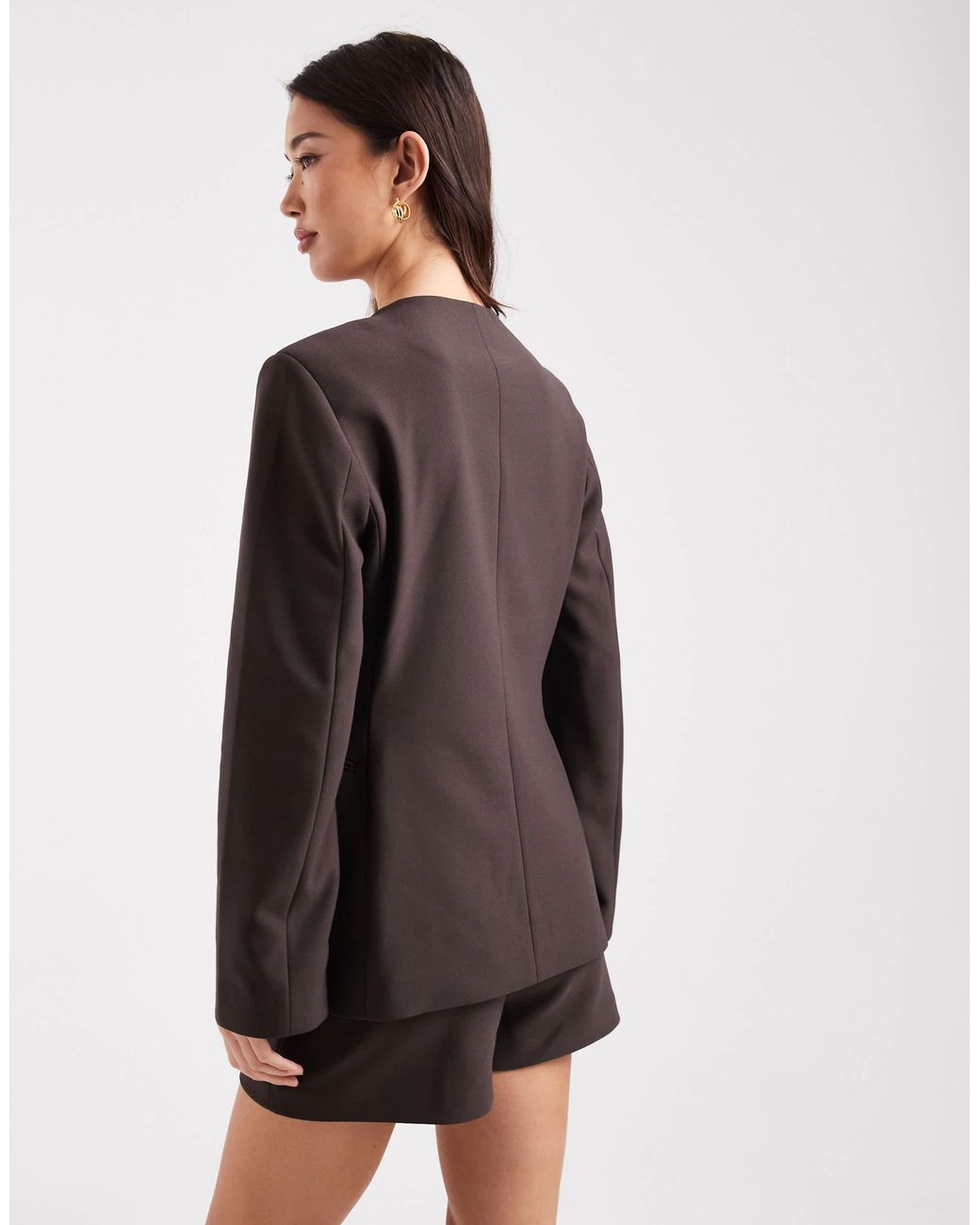 ONLY Black Structured Blazer Co-ord