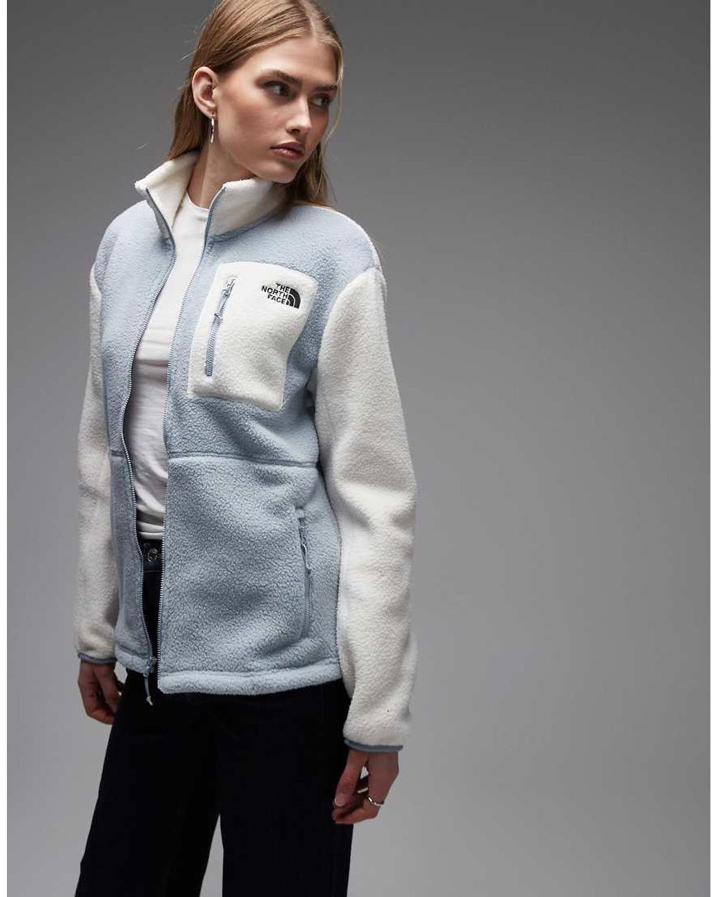 The North Face Gray Yumiori Full Zip Fleece
