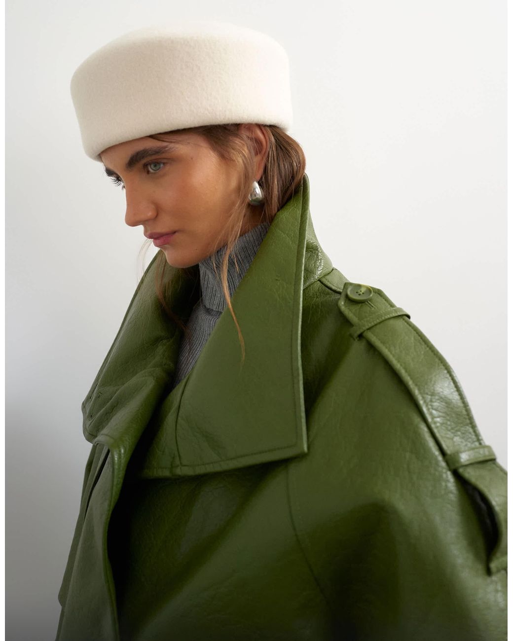 TOPSHOP Green Pillbox-hut