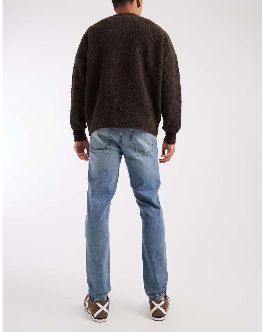 ASOS Blue Skinny Fit Jeans for men