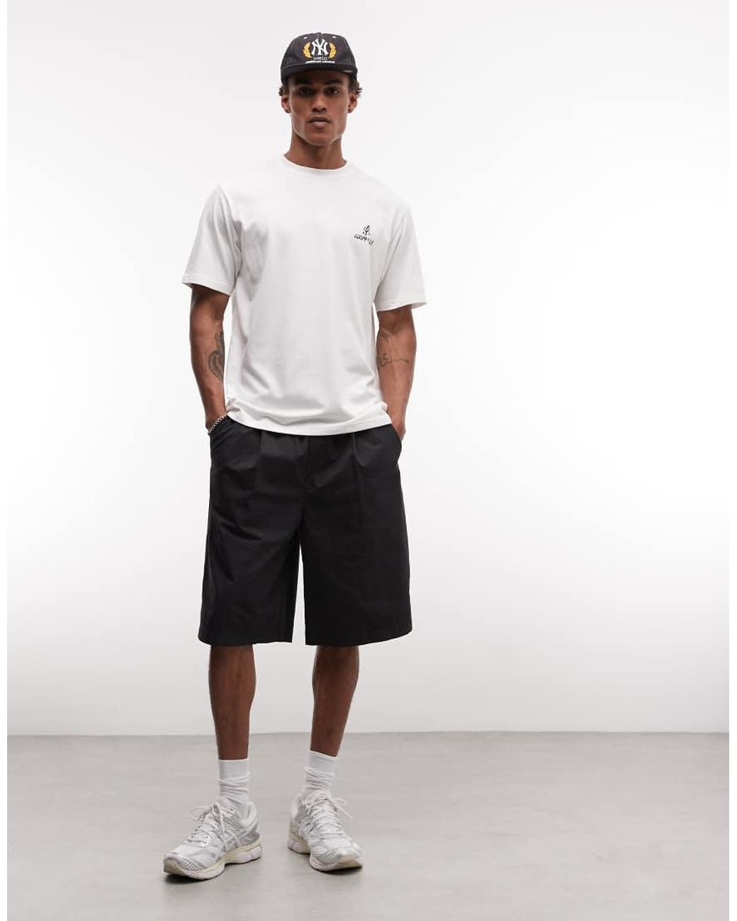 Gramicci White Grammiici Graphic Print T-Shirt for men