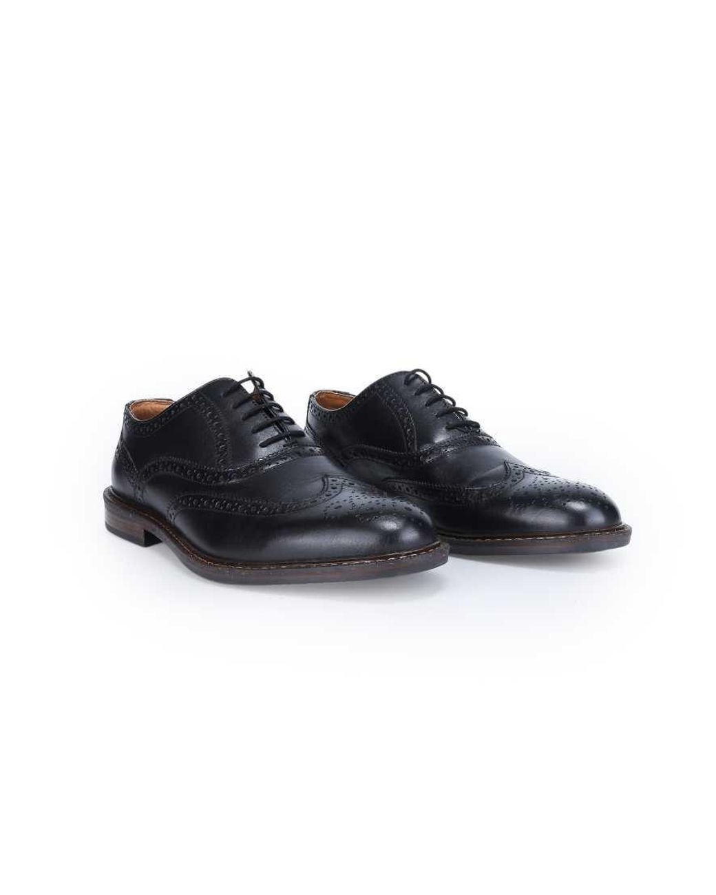 Thomas Crick Brown 'Waldew' Leather Oxford Formal Lace-Up Shoes for men
