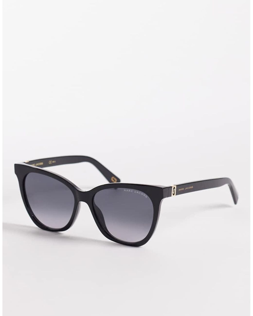 Marc Jacobs White Marc Jacobs Square Sunglasses