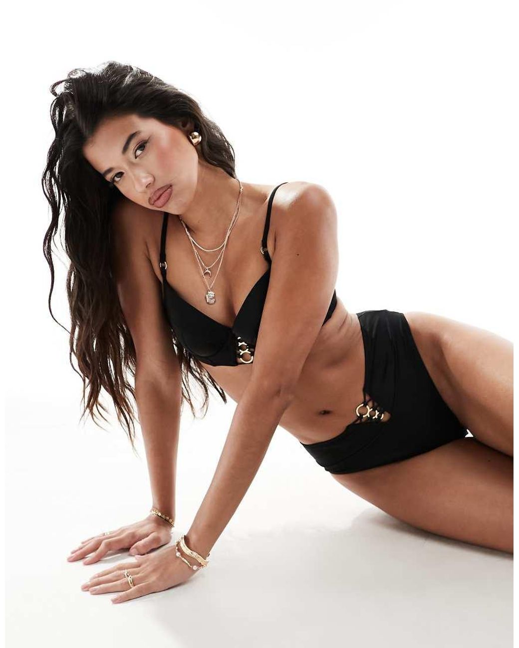 Ann Summers Brown Miami Dreams High Waist Bikini