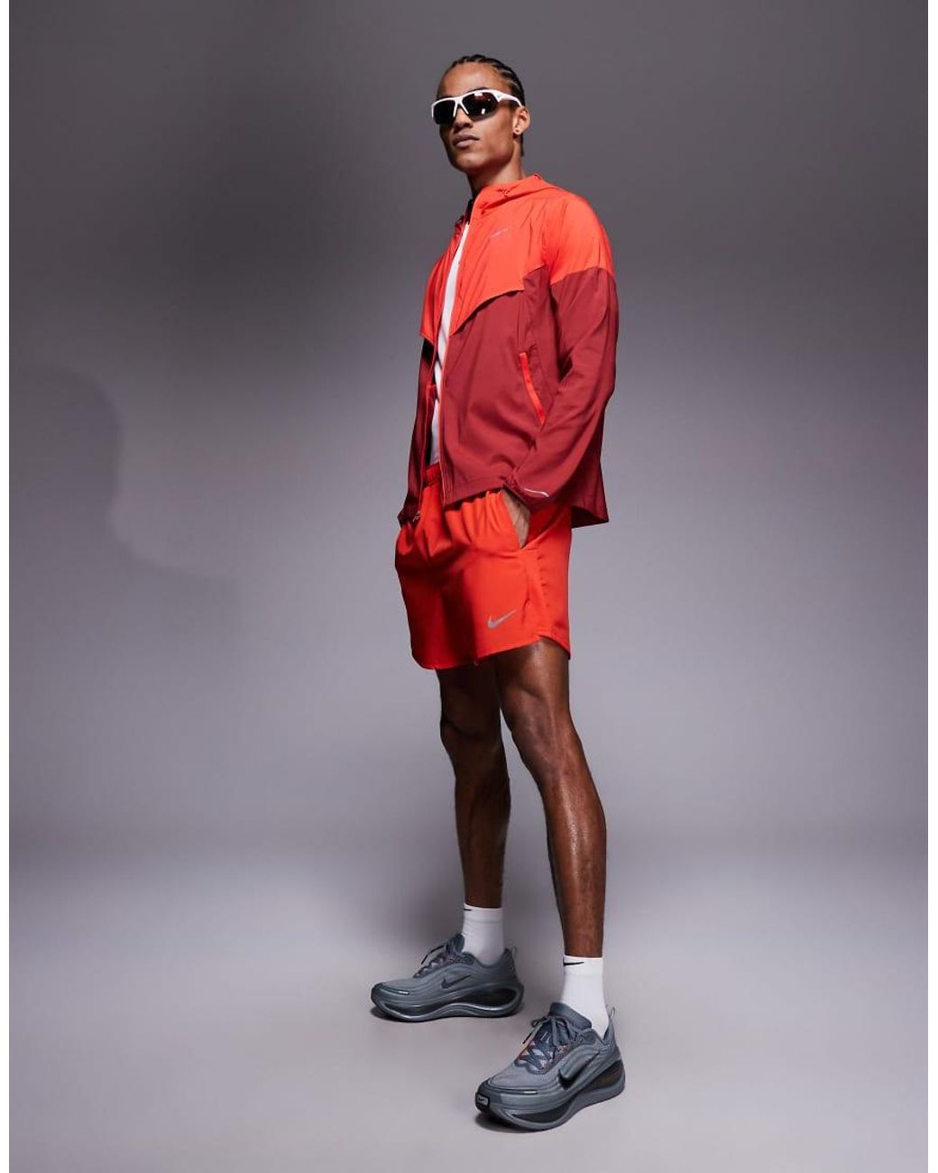 Chaqueta Cortavientos Y Roja Windrunner De -Rojo Nike de hombre de color Red