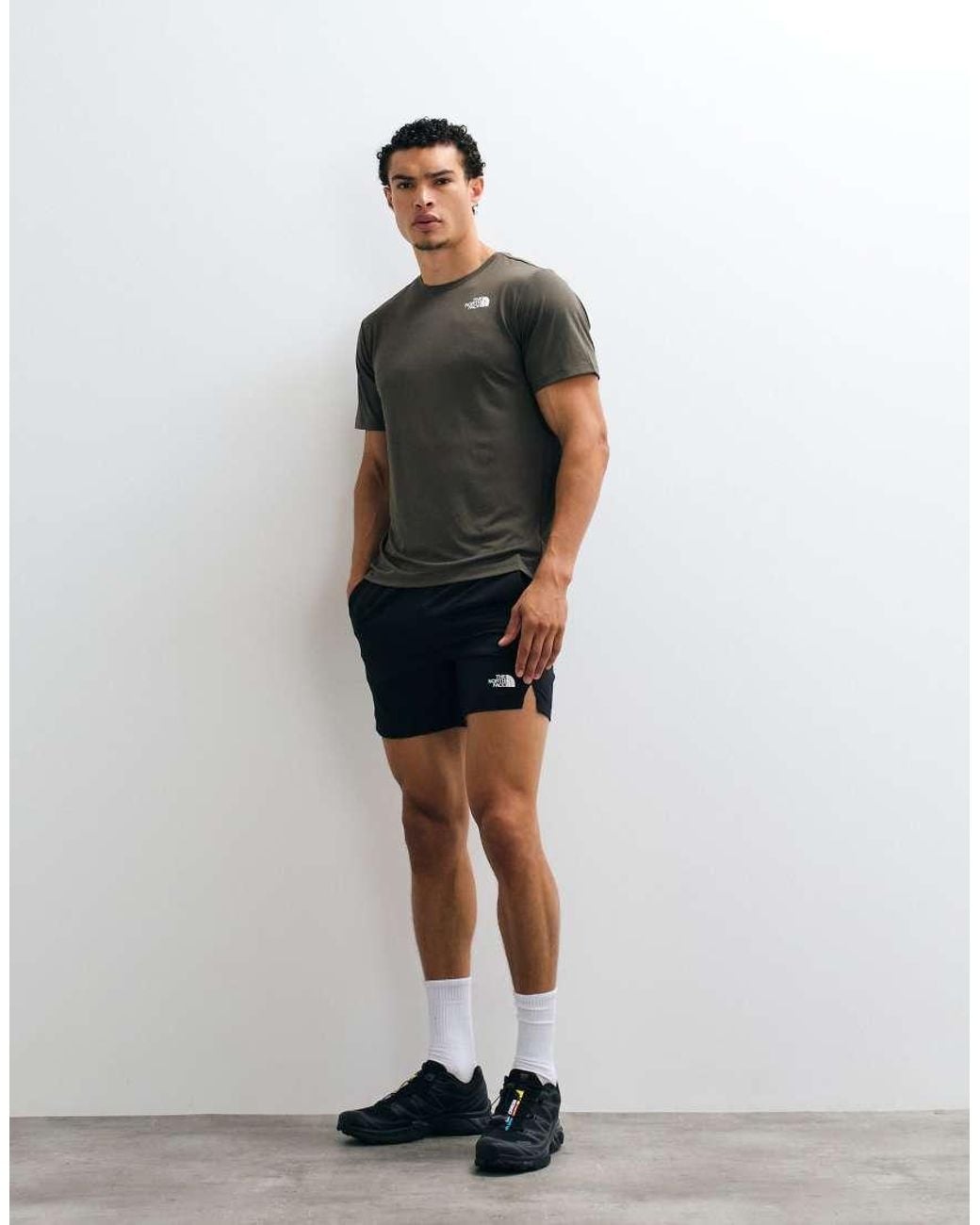 The North Face White Training 24/7 Logo T-Shirt for men