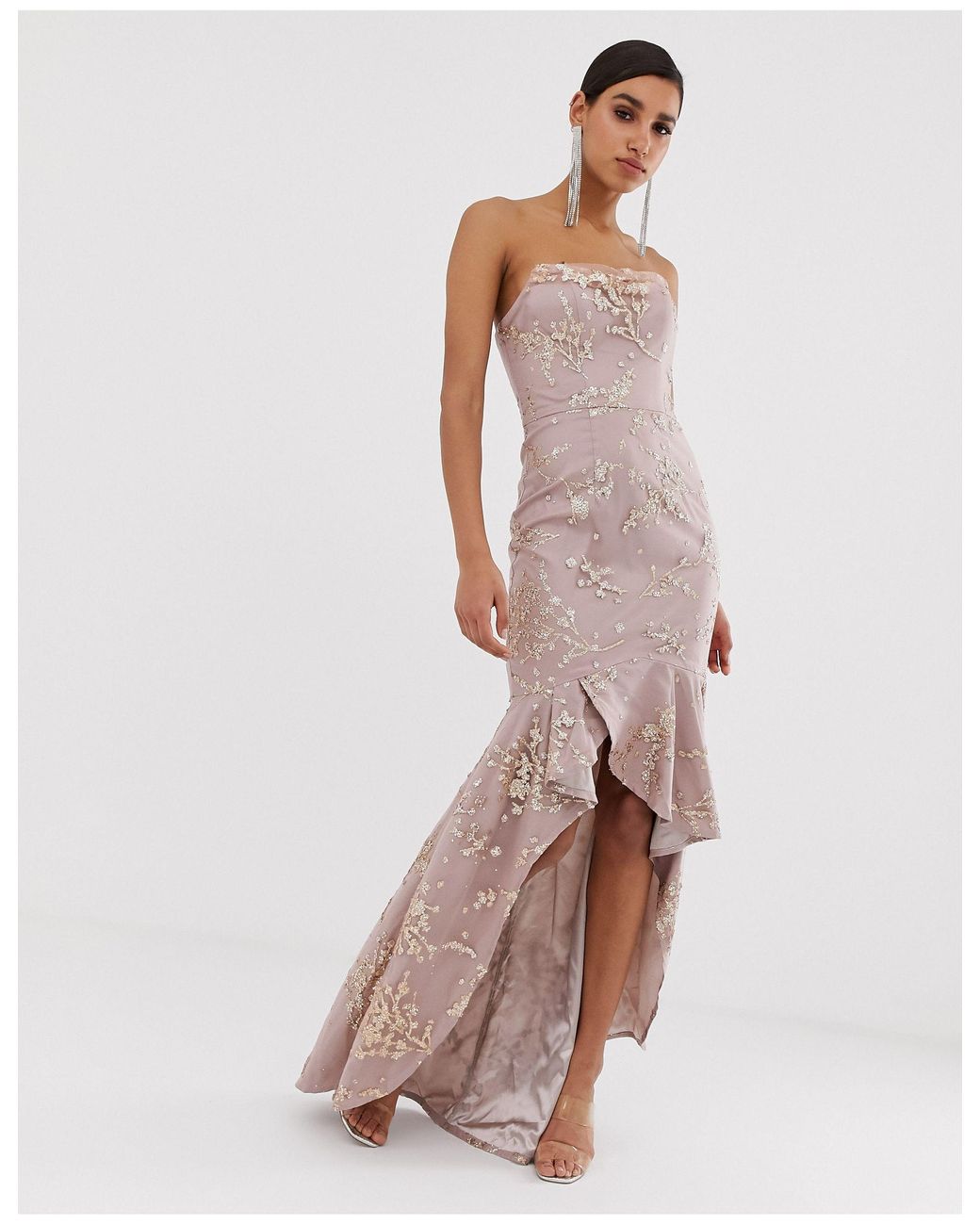 bariano black sequin dress