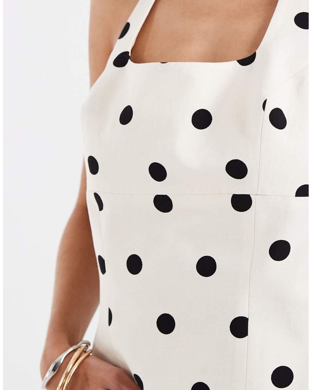 ASOS White Halter Top