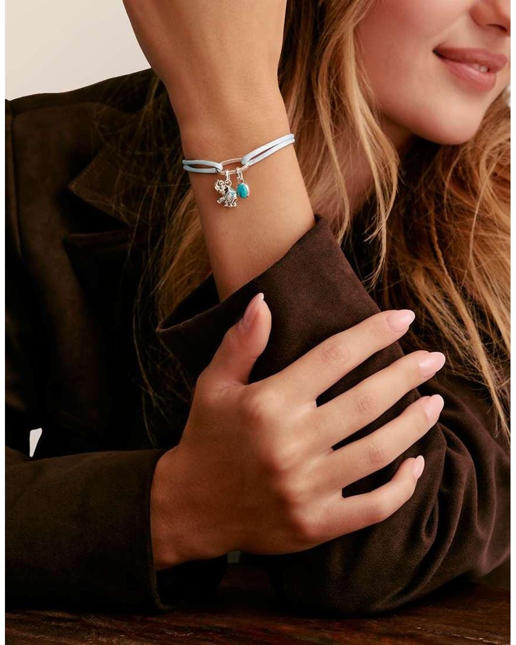 Thomas Sabo Blue Charm Pendant