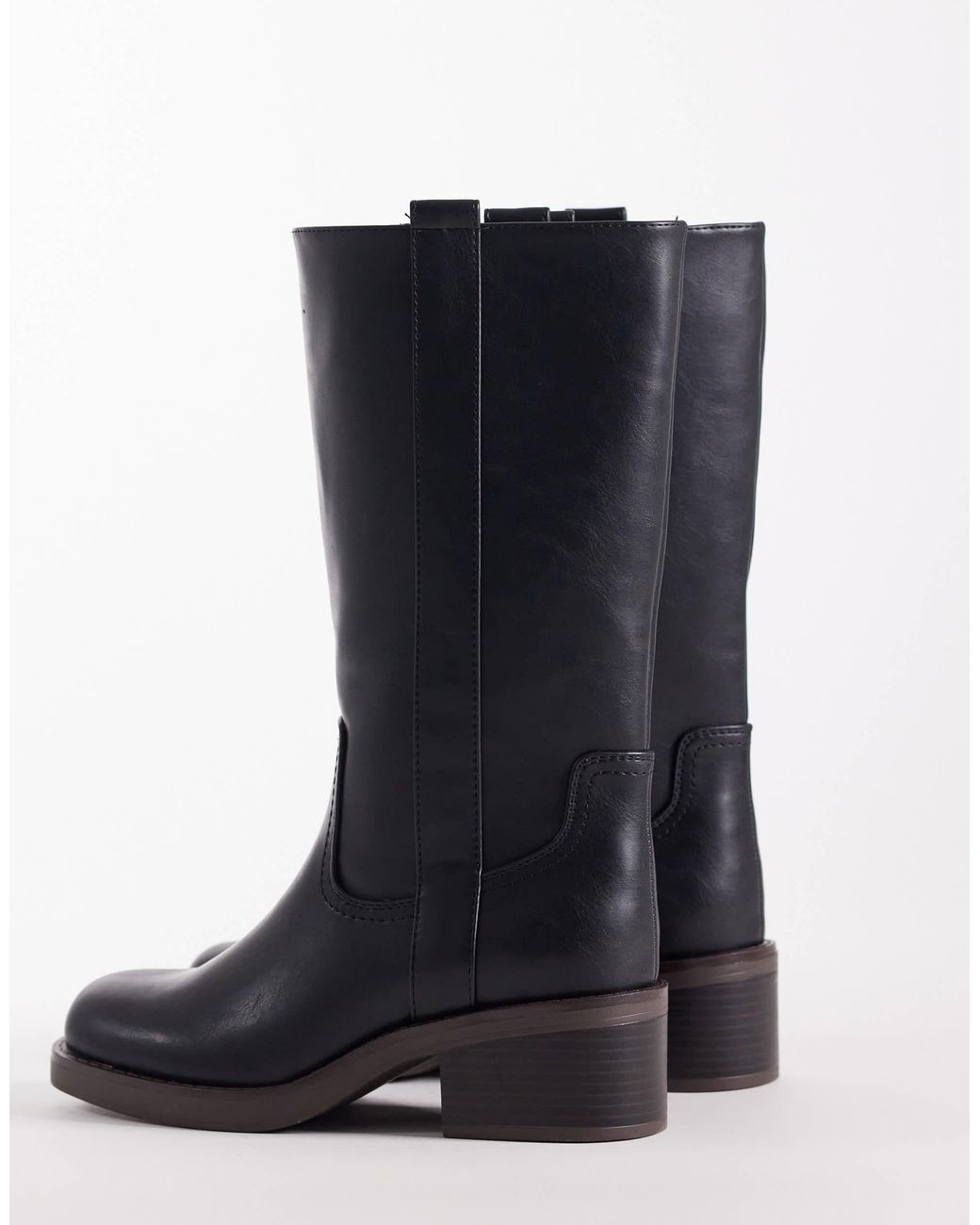 ASOS Blue – cherry – trucker-stiefel