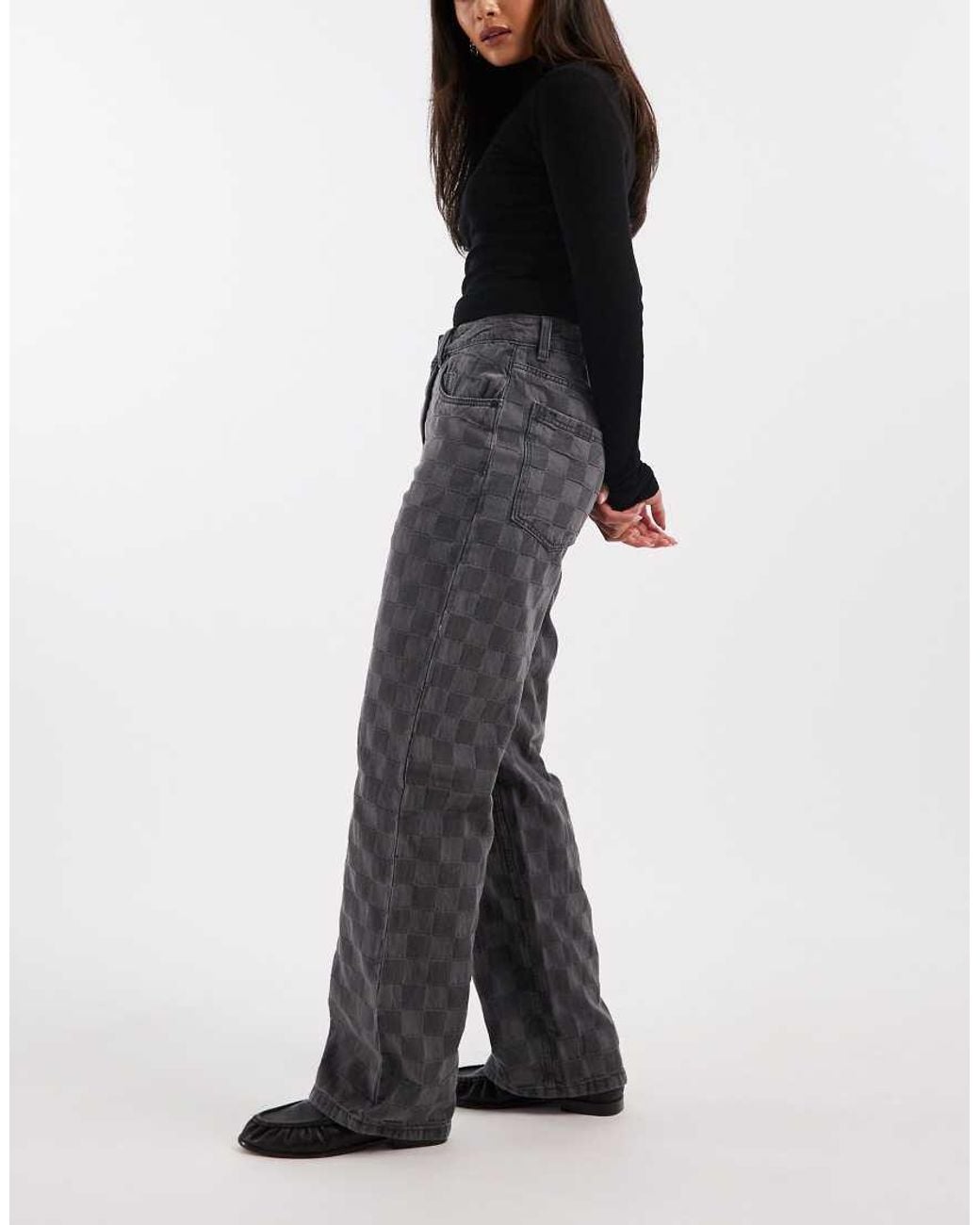 Vans Black Sirelle Novelty Puddle Pants