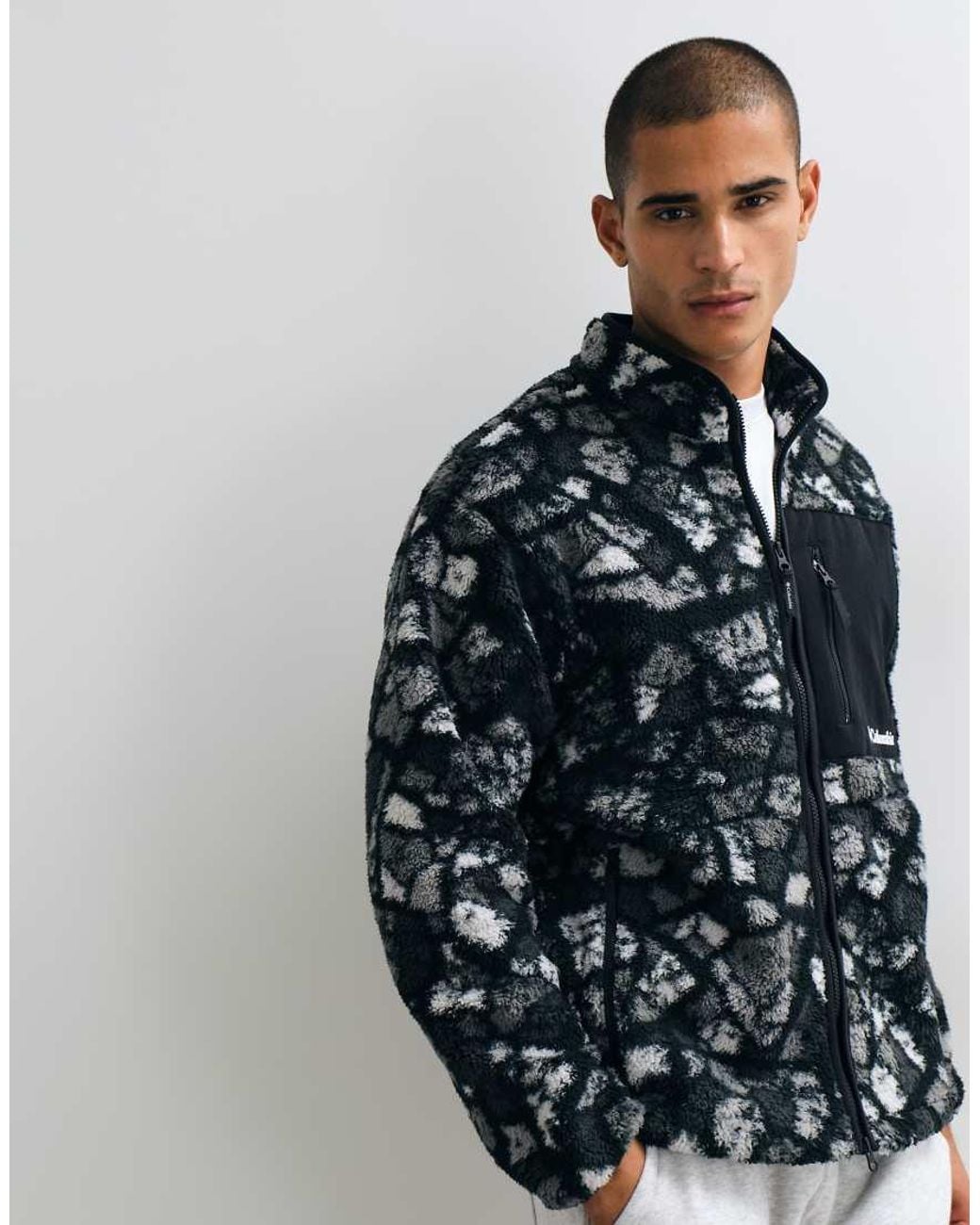 Columbia Blue Street Tech Csc Mtn Printed Fleece for men