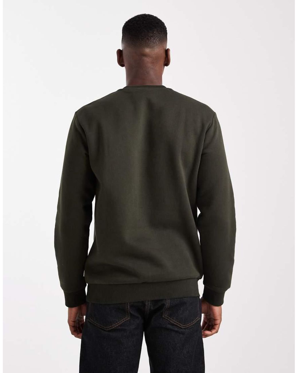 Only & Sons Gray Crew Neck Sweatshirt for men