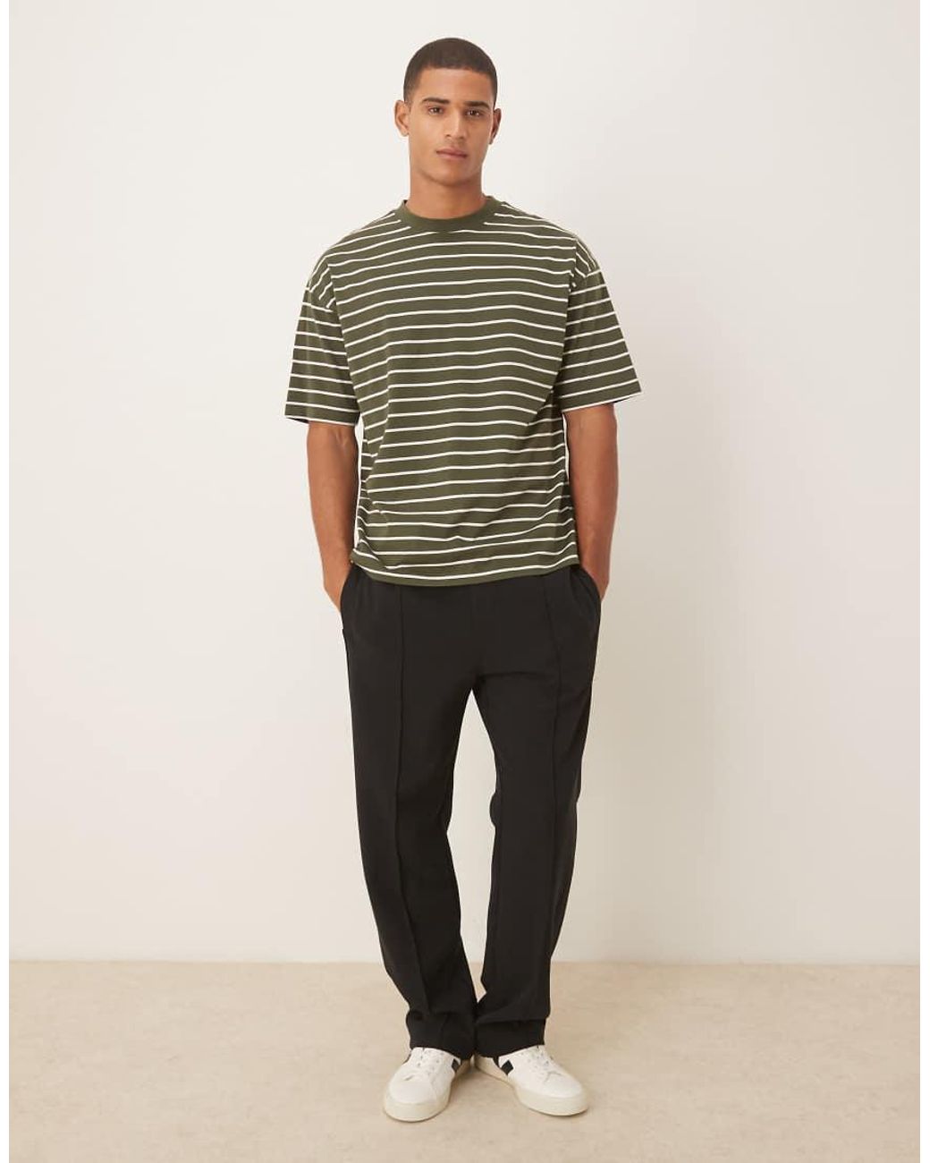 ASOS Green Oversized T-shirt for men