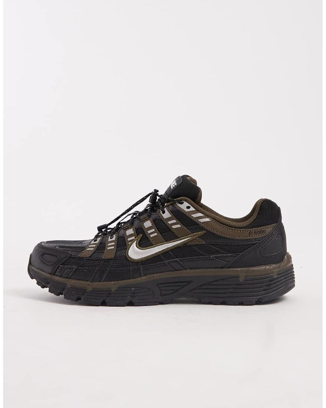 Nike Green P-6000 Utility Trainers With Speed Lace for men