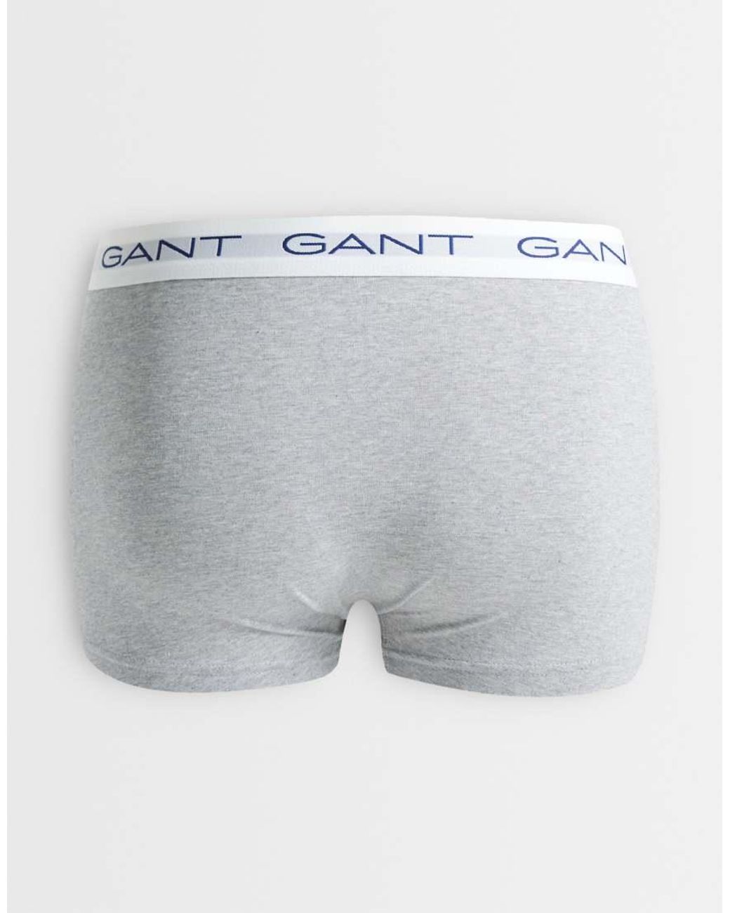 Gant Gray 3-pack Trunks for men