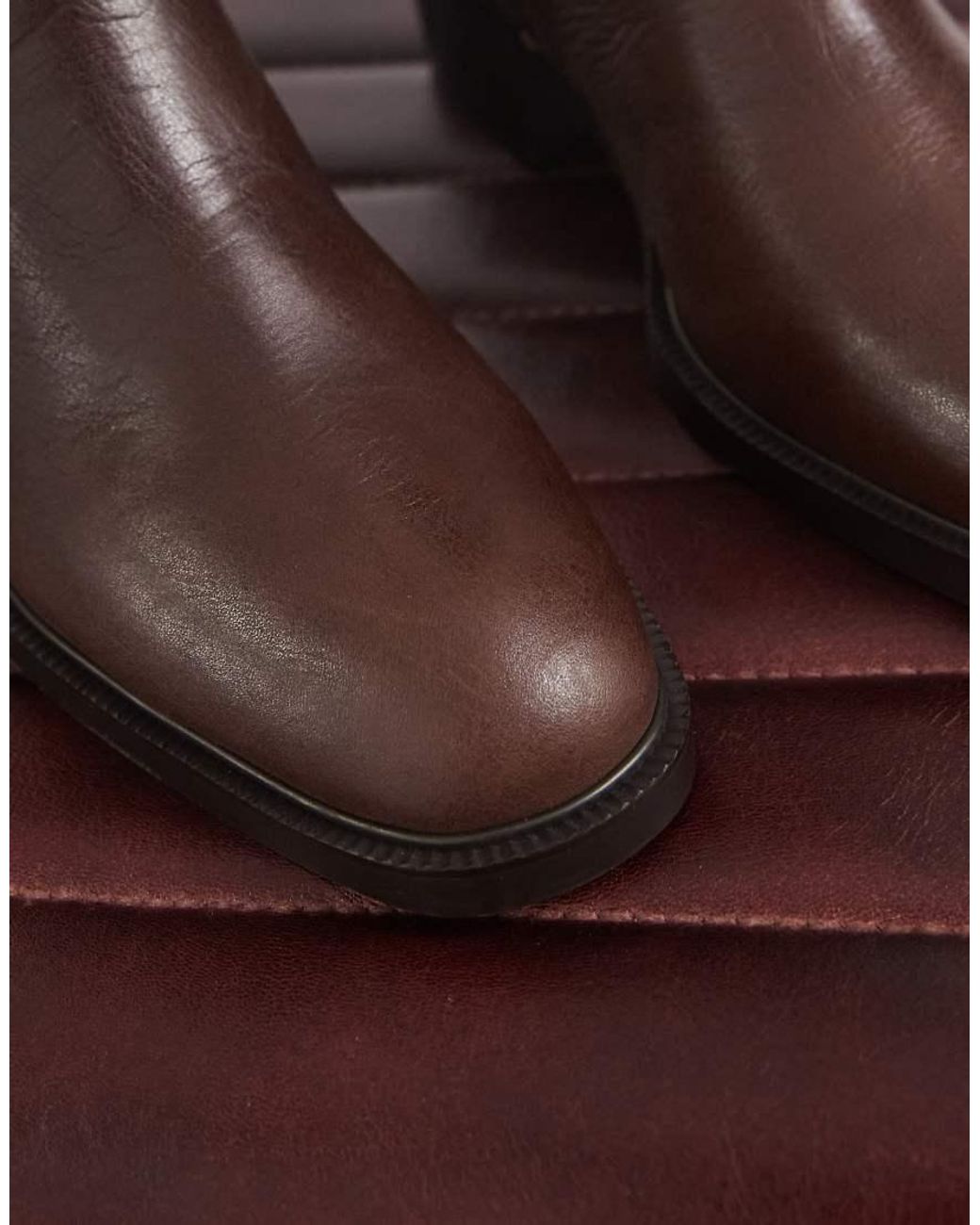 Tony Bianco Brown Jackson Pull On Knee Boots