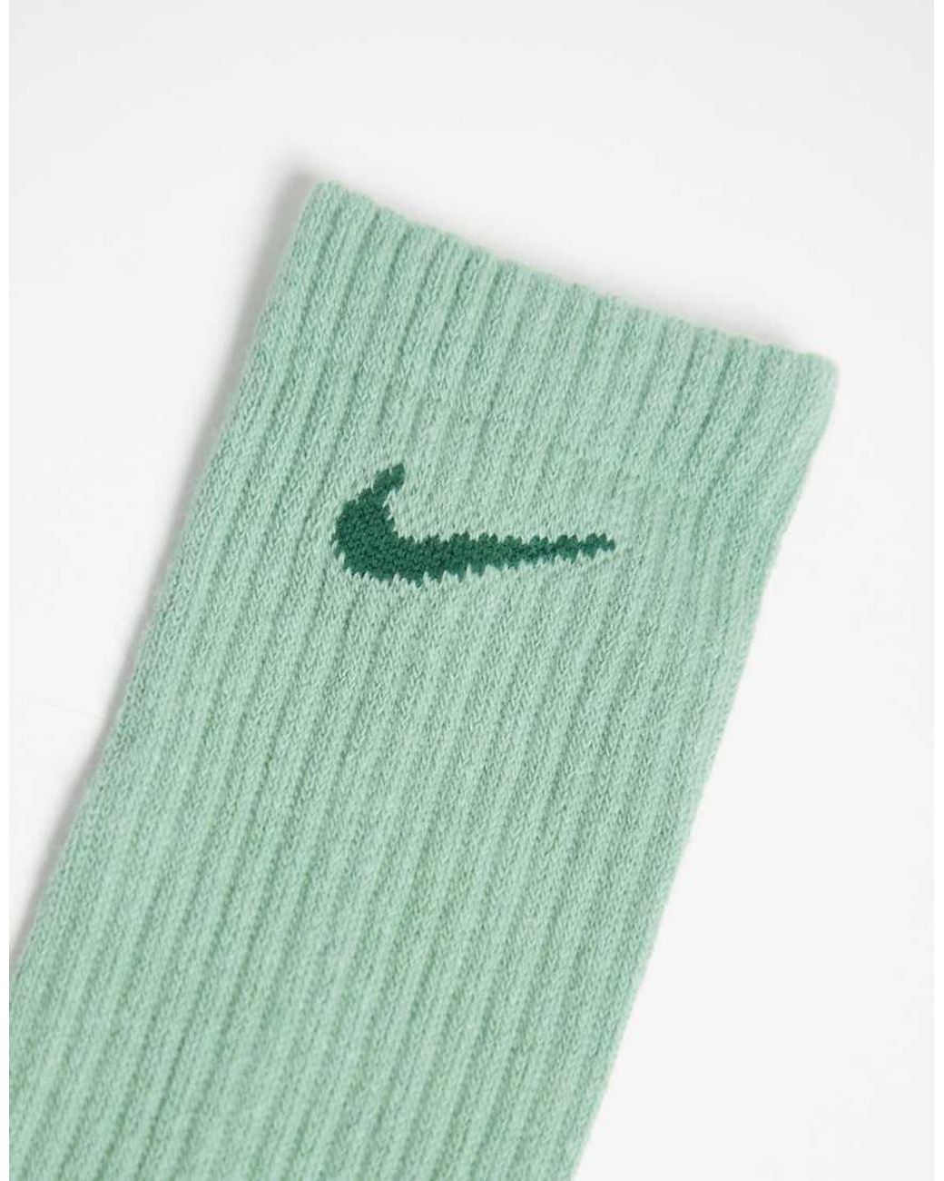 Nike White Everyday Lightweight 3 Pack Crew Socks for men