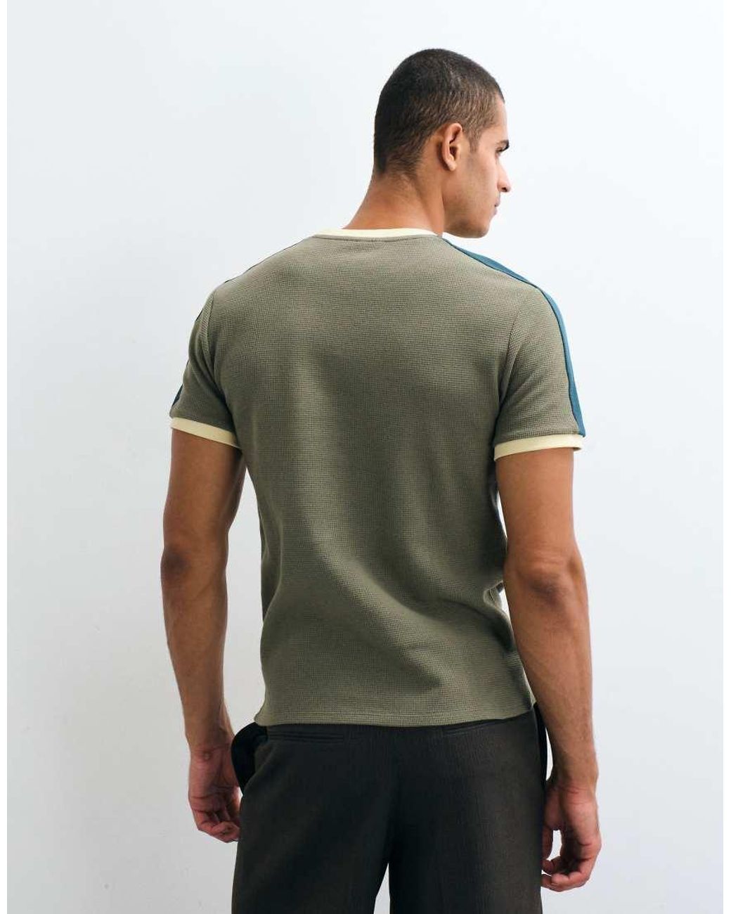 ASOS Green Slim Fit T-shirt for men