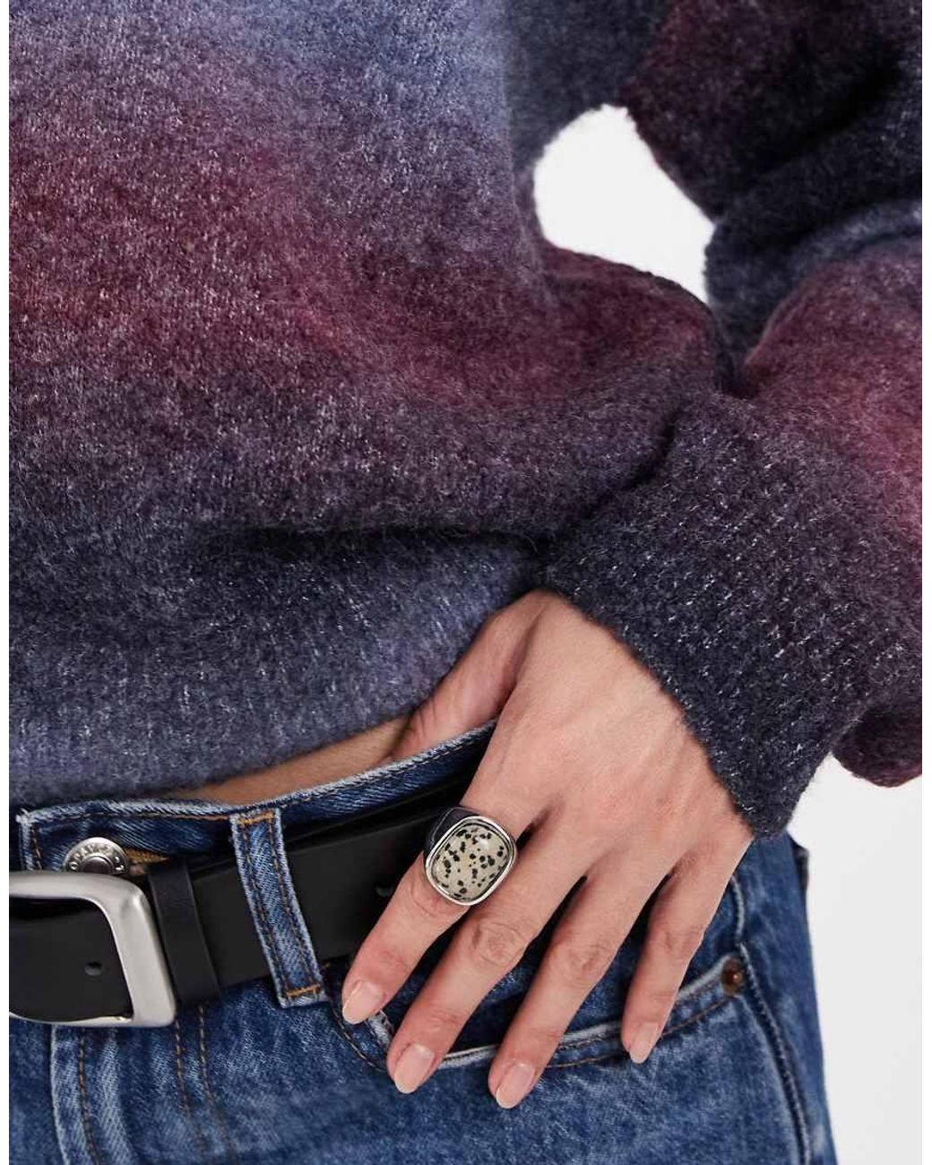 JJXX Blue Knitted Jumper