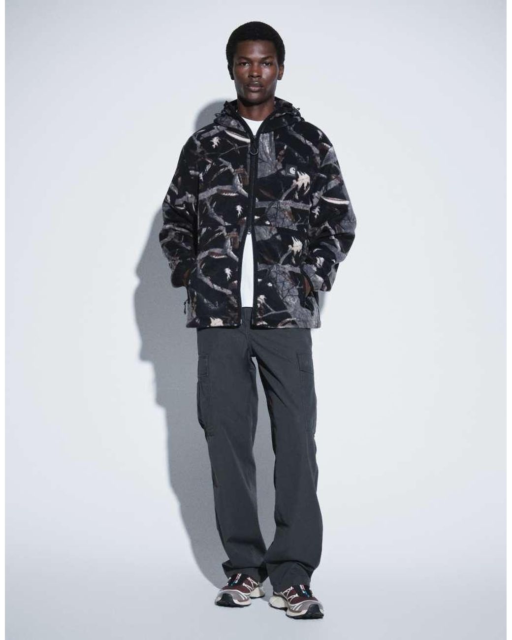 Carhartt Blue Blevin Hooded Liner Jacket for men