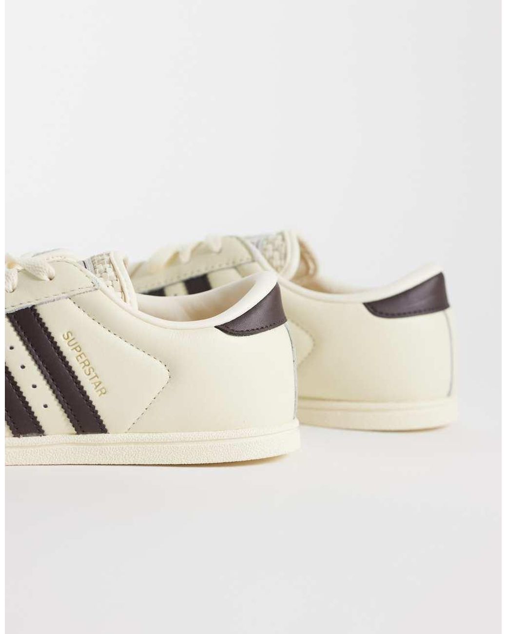 Adidas Originals Natural Superstar Lo Pro Trainers