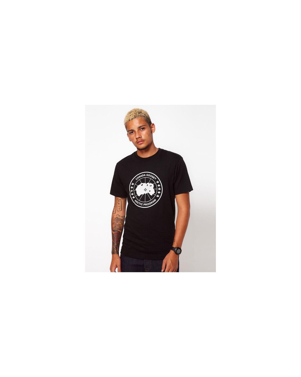 Canada Goose T-shirt in Black for Men | Lyst