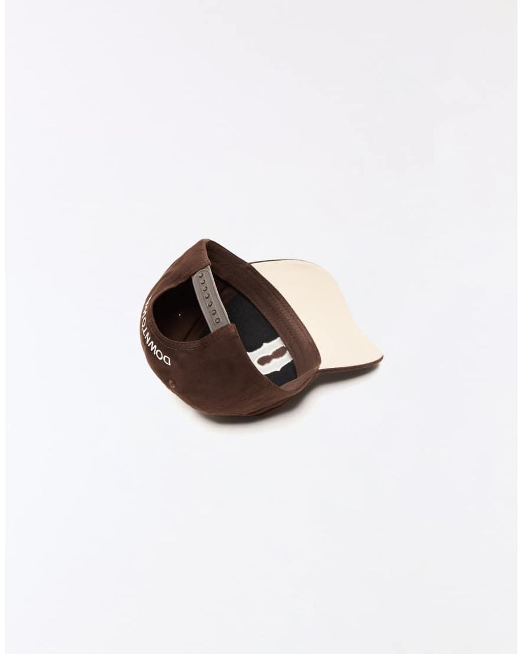 Bershka Brown Patch Cap for men