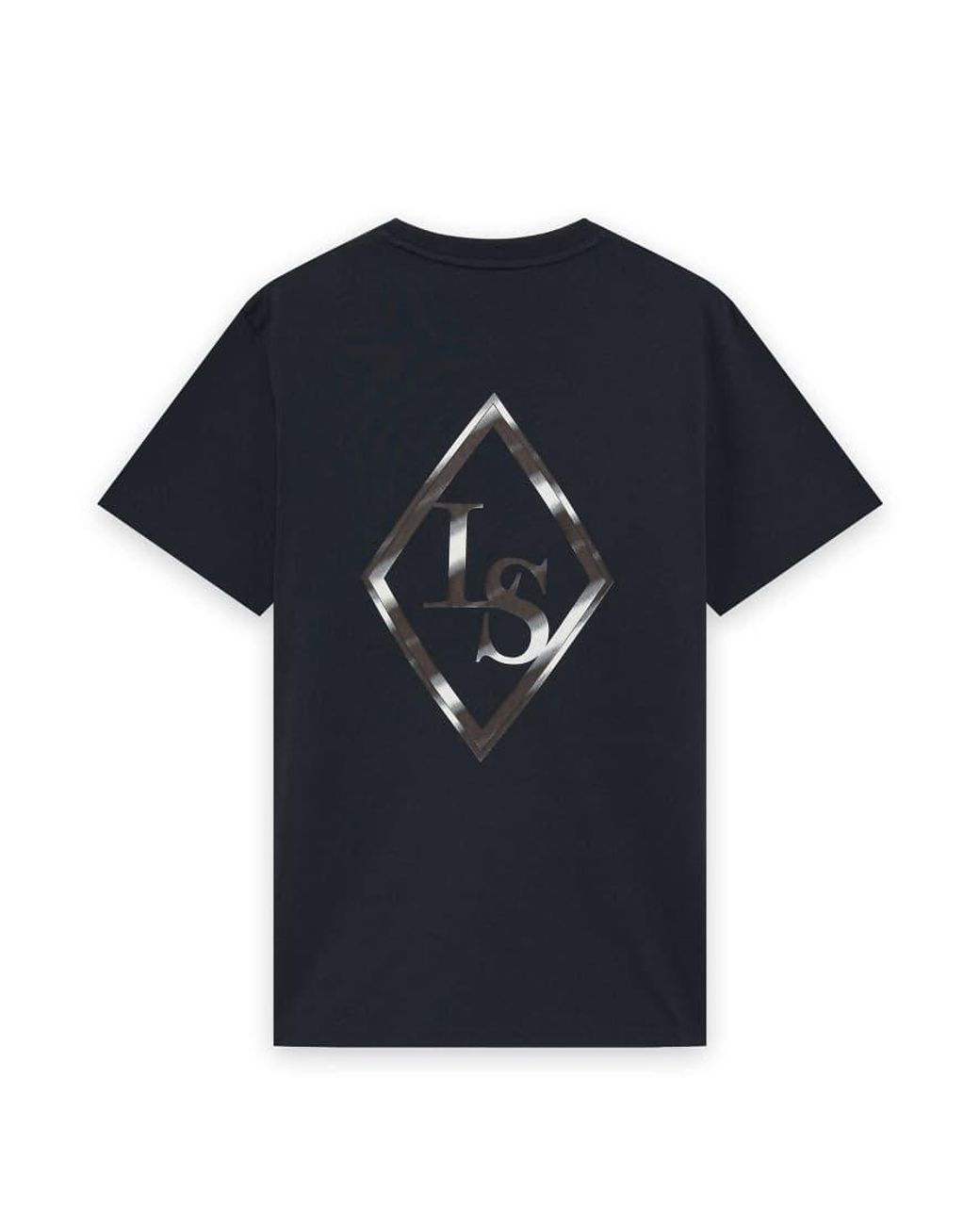 Lyle & Scott Blue Ss T-Shirts Chrome Eagle Graphic T-Shirt for men