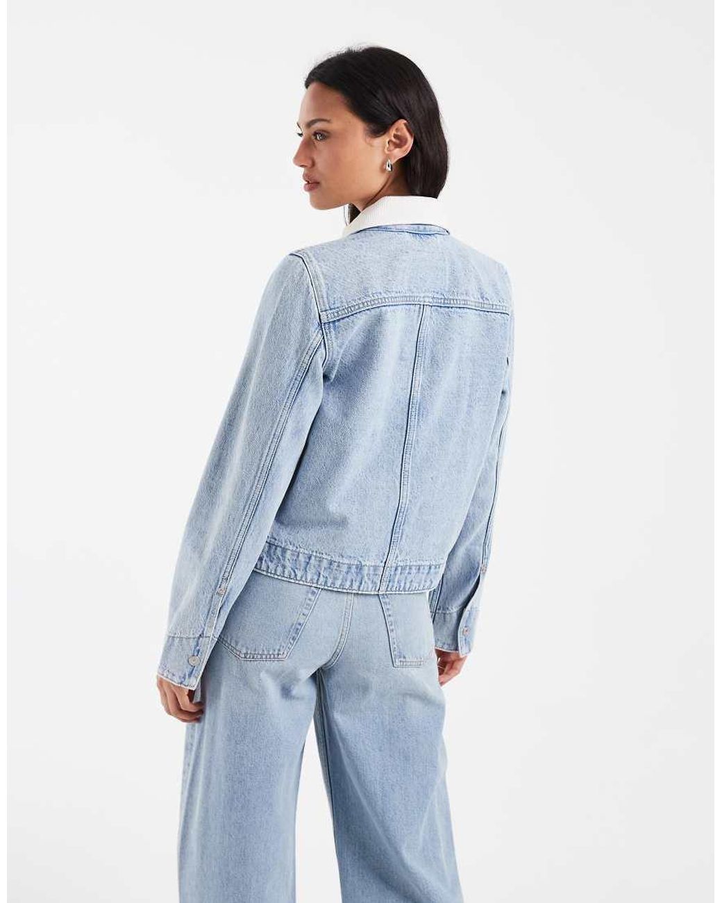 Giacca Trucker Multitasche di Levi's in Blue