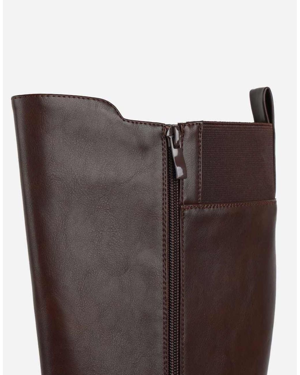 SIMMI Brown Carlton High Boots
