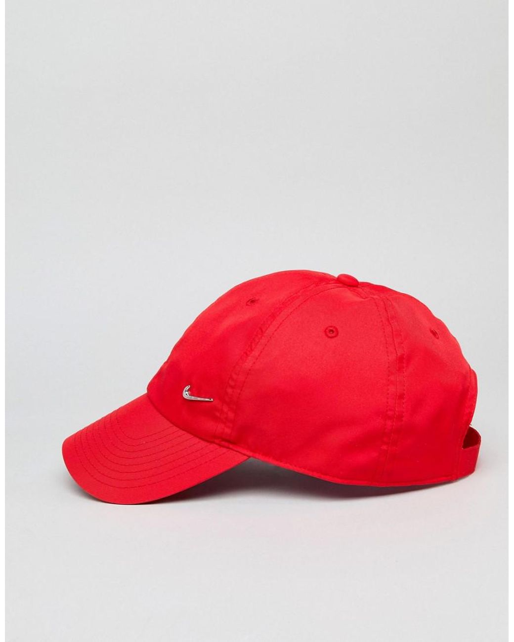 Nike Metal Swoosh Cap In Red 943092-657 for Men | Lyst Australia