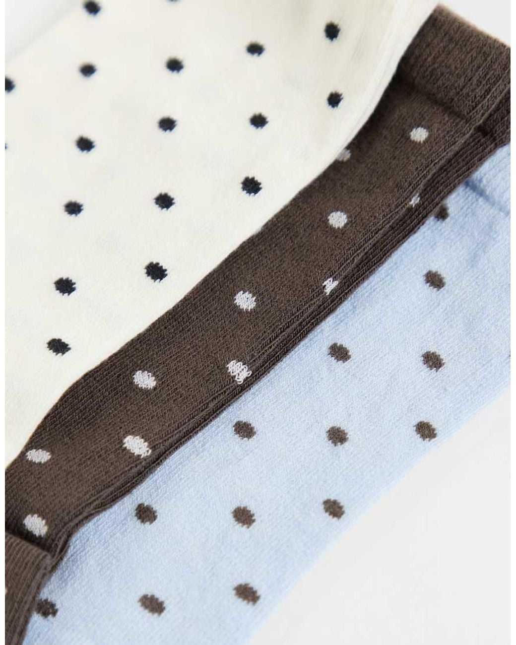 ONLY White 3 Pack Socks