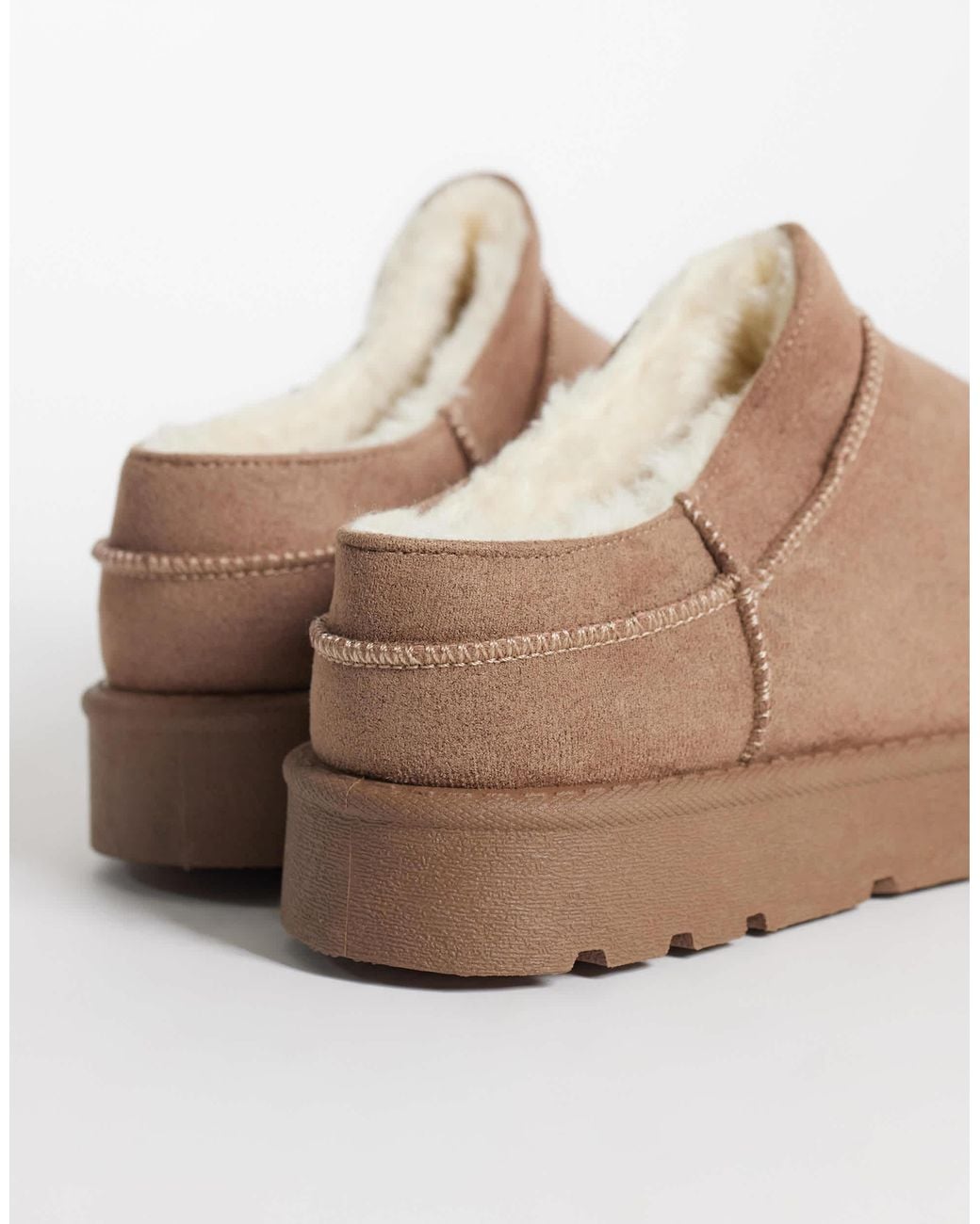 SEQWL Brown Gemütliche mikrostiefel
