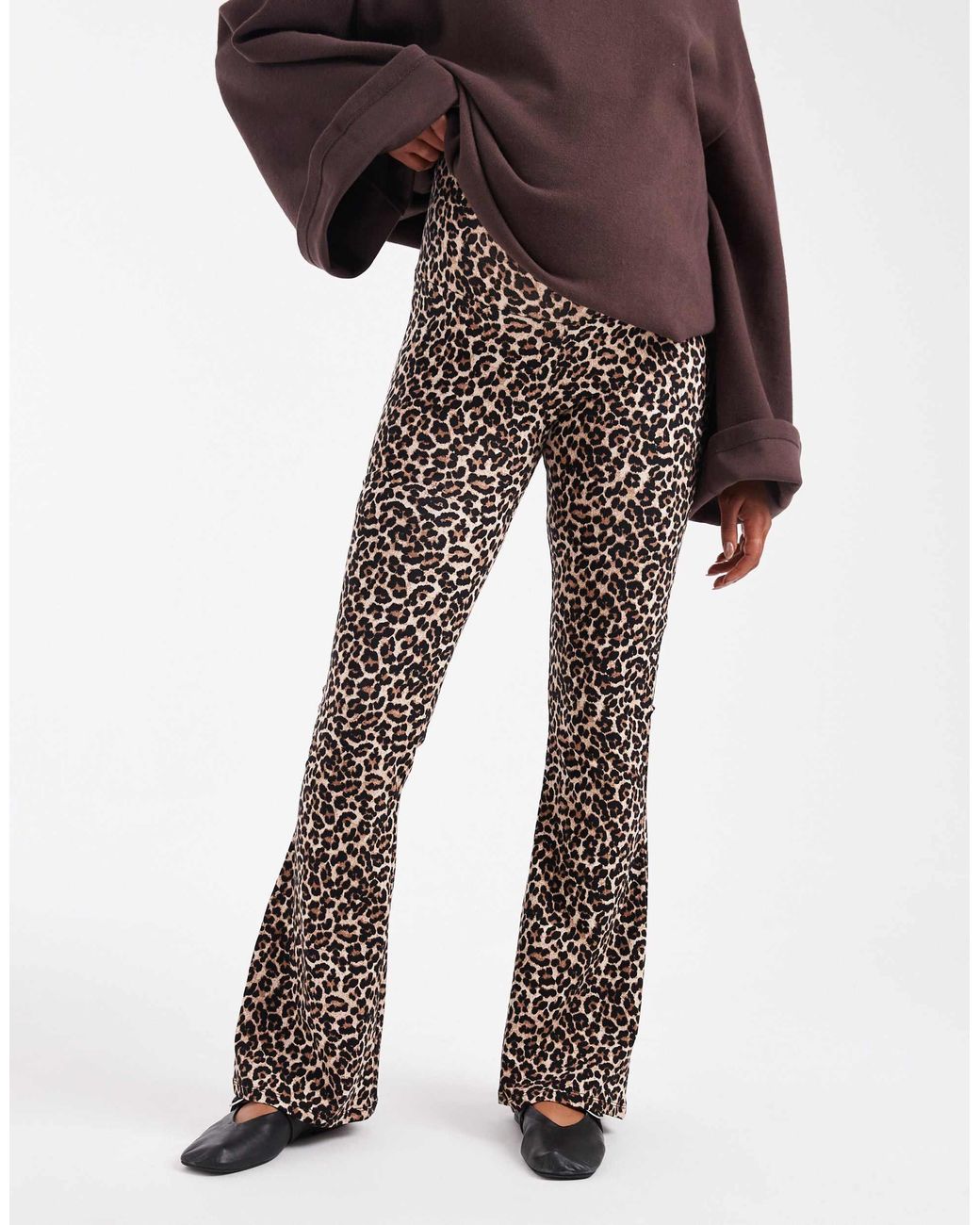 ONLY Purple 2-pack Flare Trousers