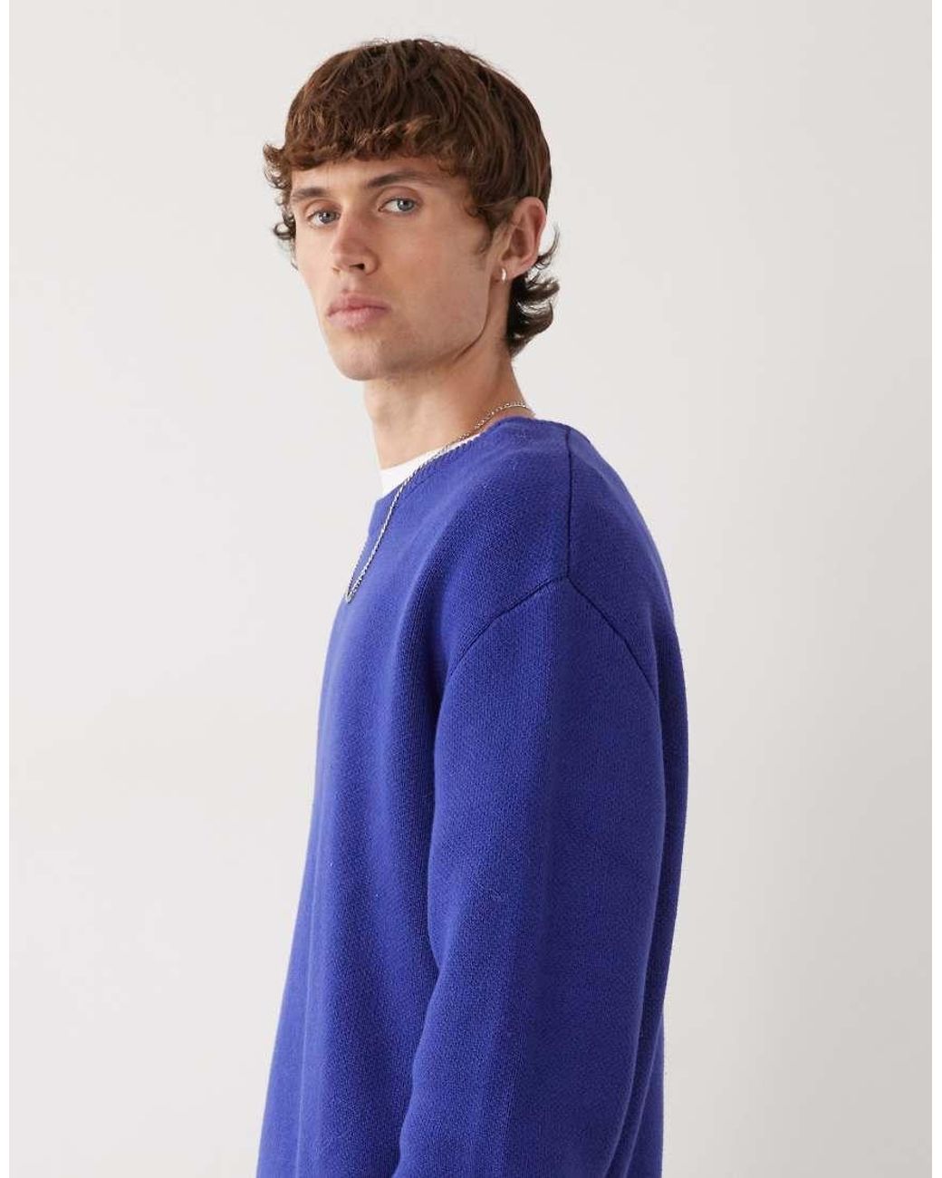 Weekday Blue Jumper for men