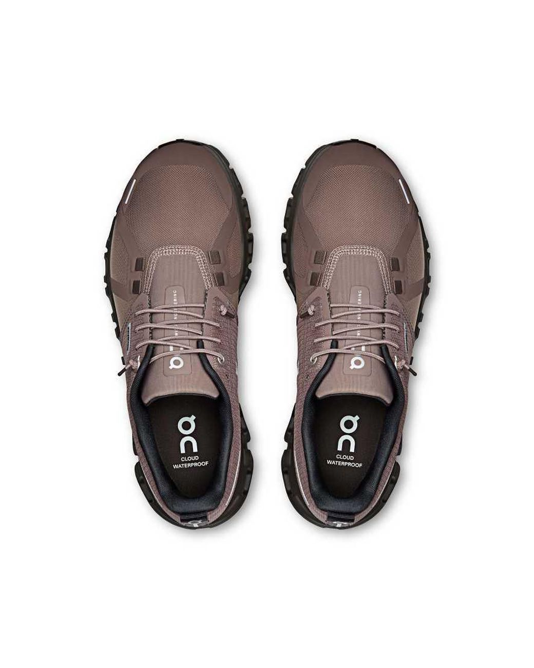 On Shoes Brown Cloud 6 Waterproof Lifestyle Trainer