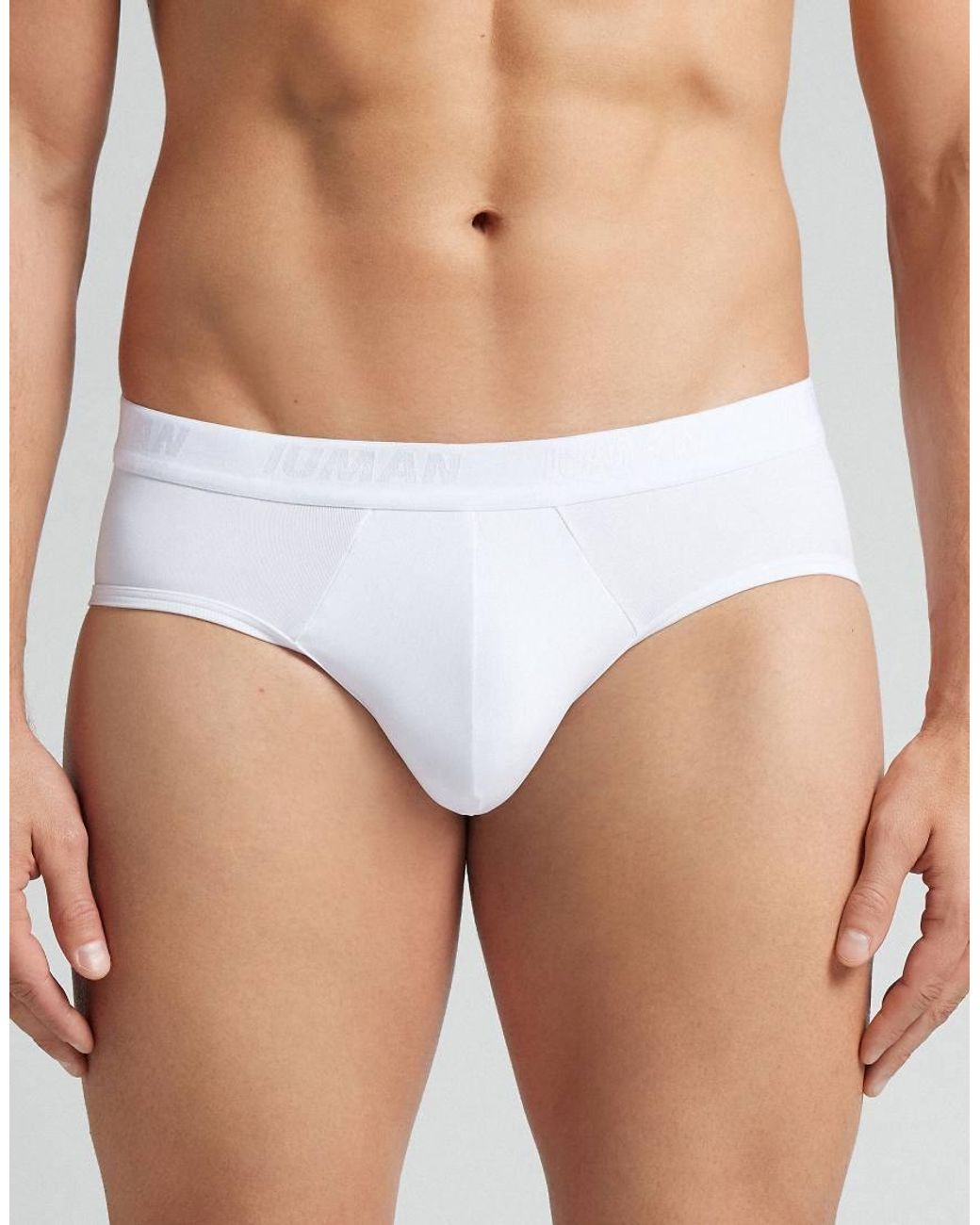Intimissimi Blue Microfibre Briefs With Logo for men