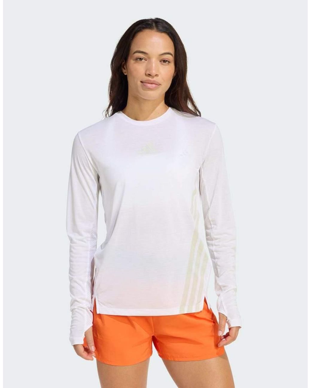Adidas Originals White Terrex Xperior Climacool+ Long Sleeve T-Shirt