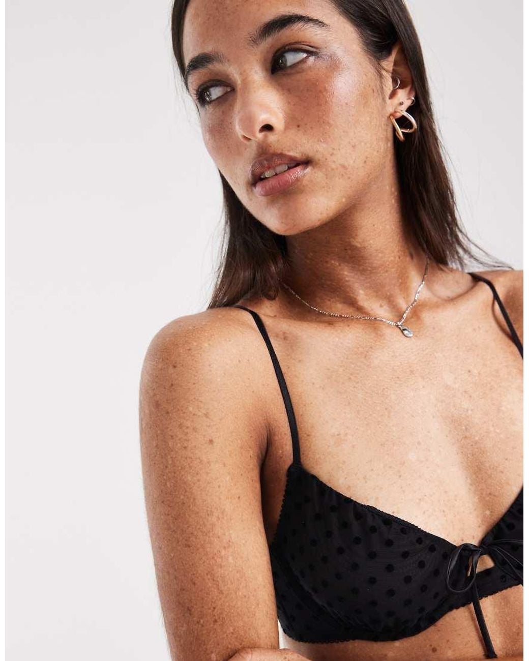 Cotton On Blue Olivia Mesh Underwire Bra
