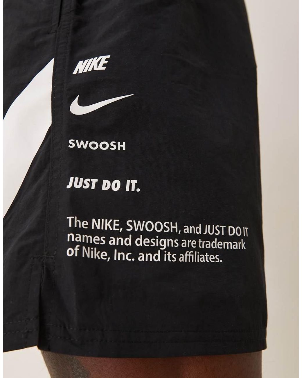 Nike White Nike Specs 7 Inch Volley Swim Shorts for men