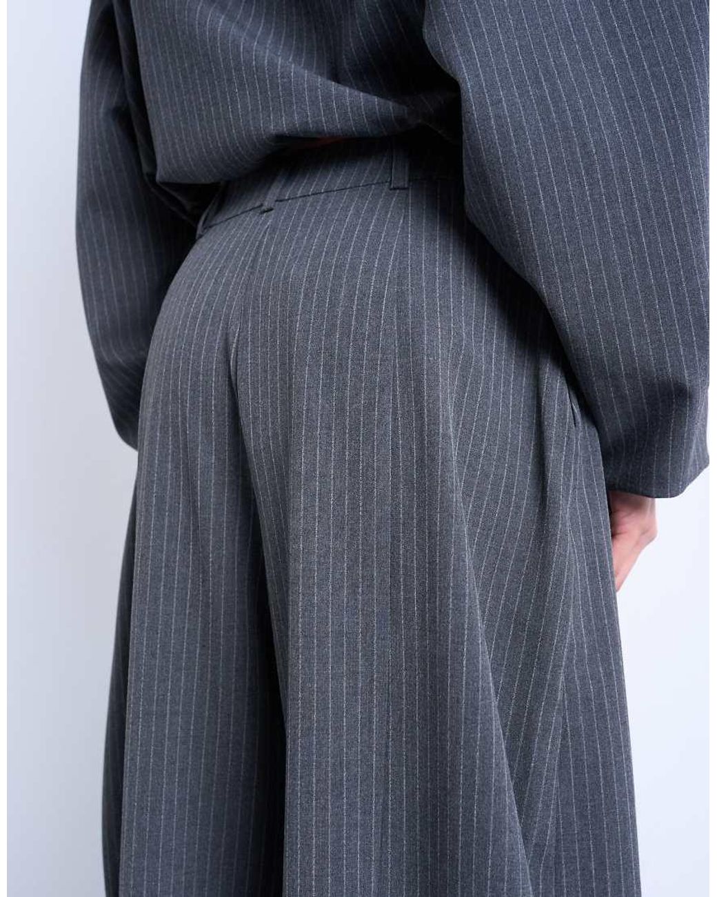 TOPSHOP White Co Ord Barrel Trouser
